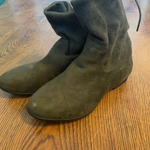 Suede Ankle Boots